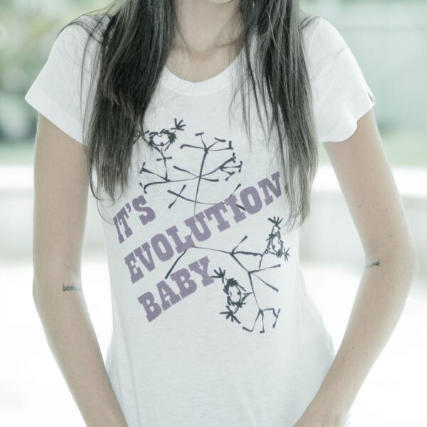 Camiseta Evolution - Feminina - Compridinha