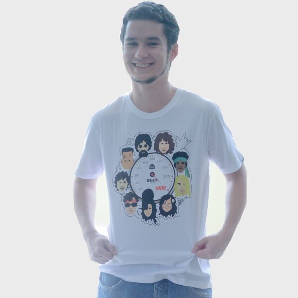 Camiseta 10 anos a 1000 - Masculina - Branca - Imagem 3