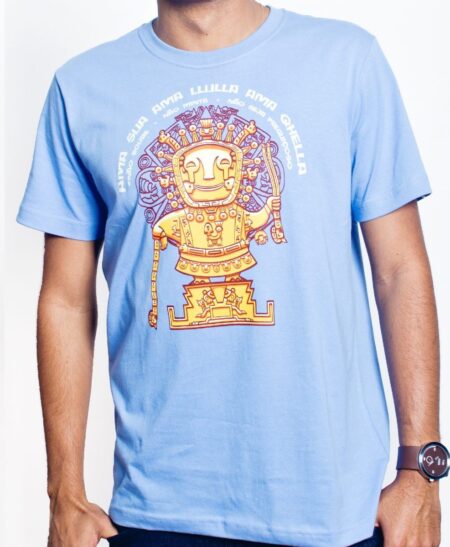 Camiseta Ama - Masculina - Azul