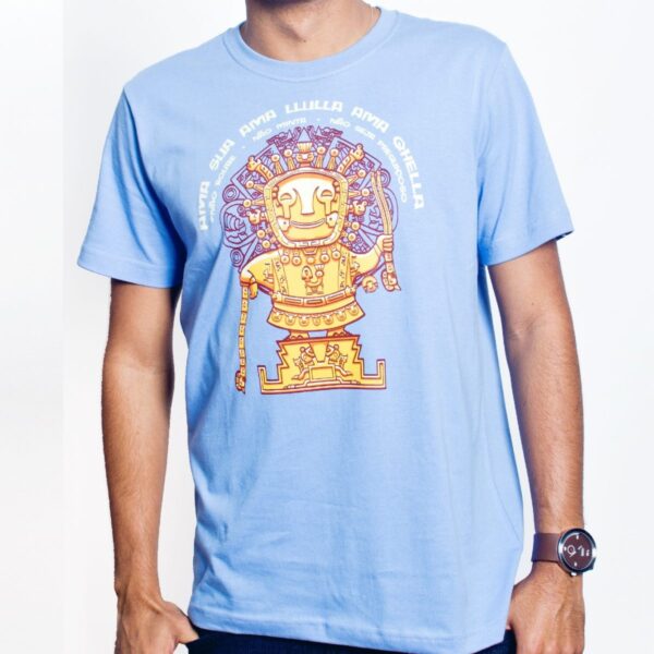 Camiseta Ama - Masculina - Azul