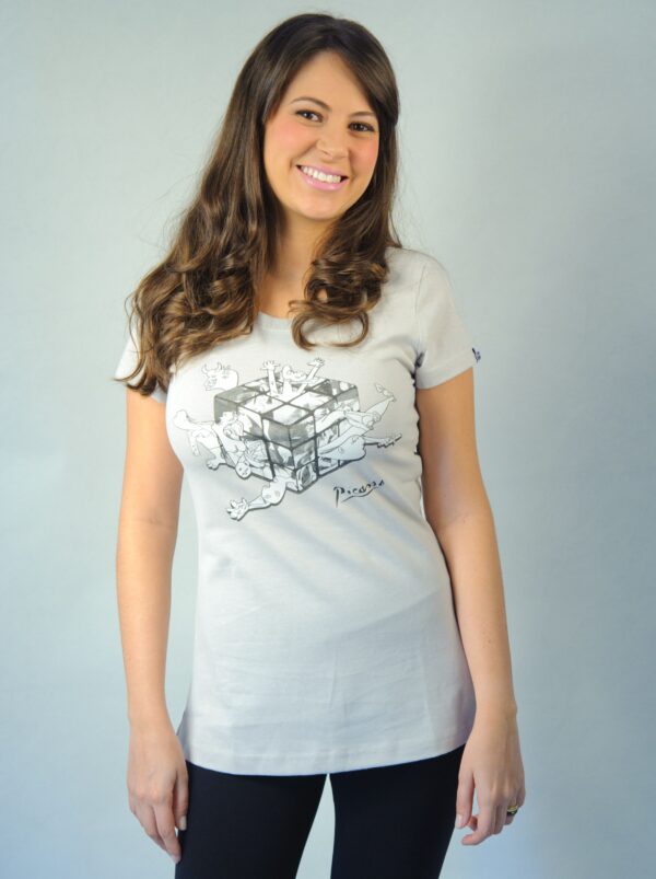 Camiseta Cubo - Feminina - Imagem 3