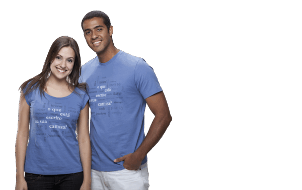 Camiseta O que está escrito? - Masculina - Imagem 3