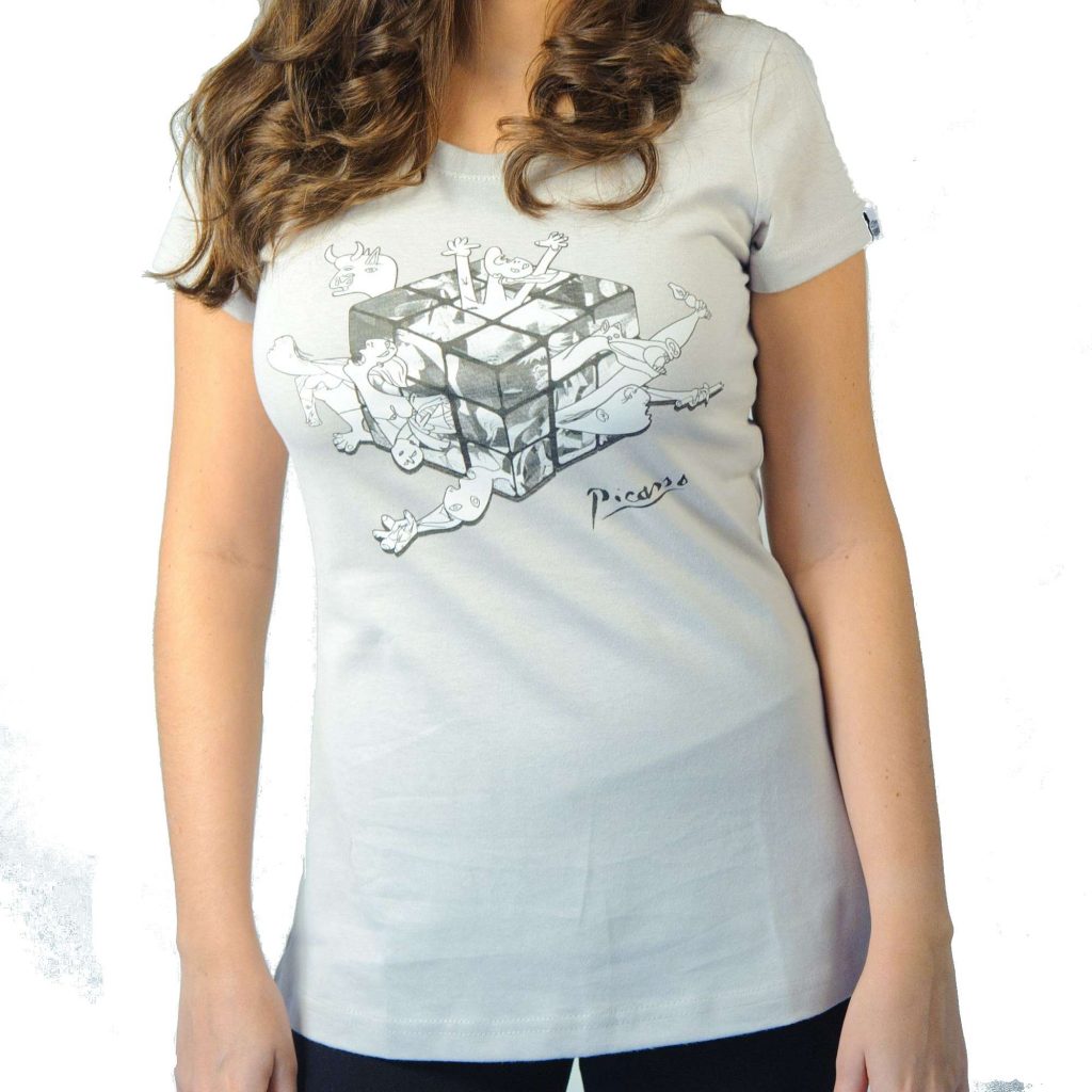 Camiseta Cubo - Feminina