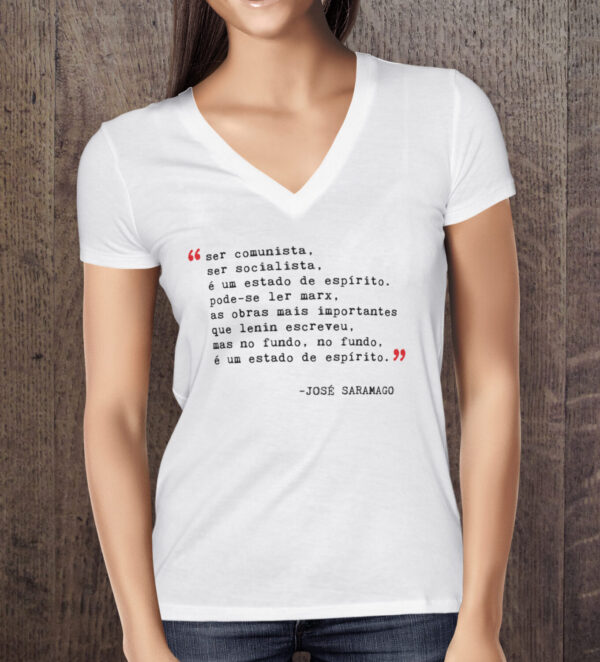 Camiseta Saramago Feminina